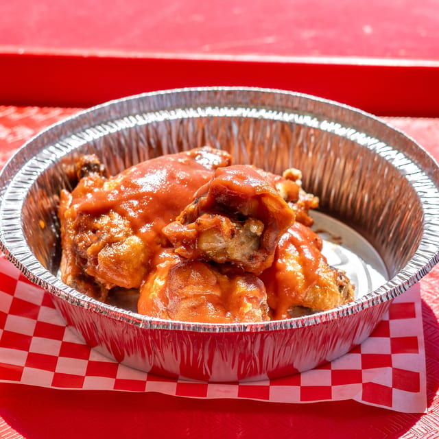 Sweet Barbecue Wings.