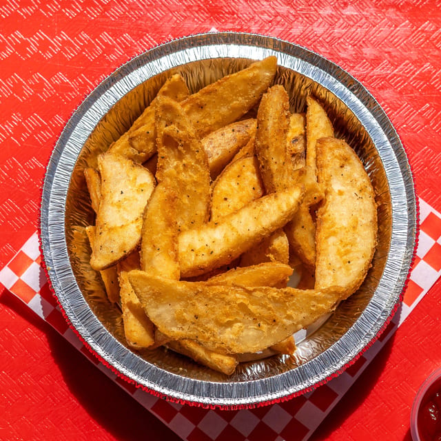 Potato Wedges.