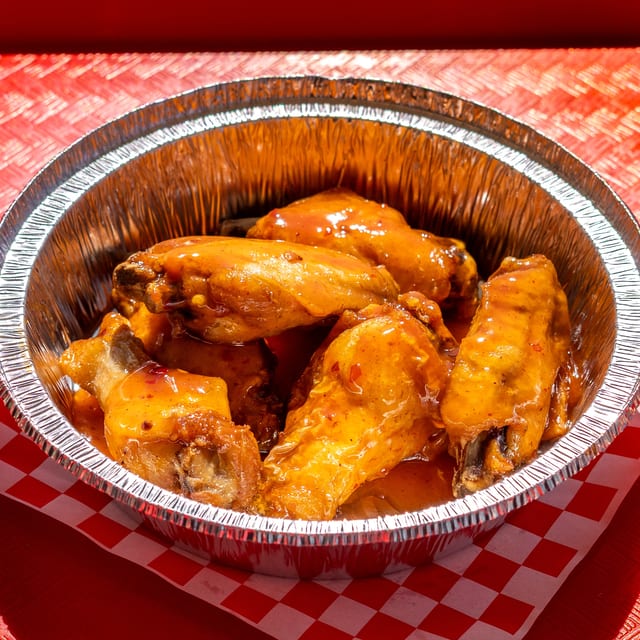 Mango Habanero Wings.